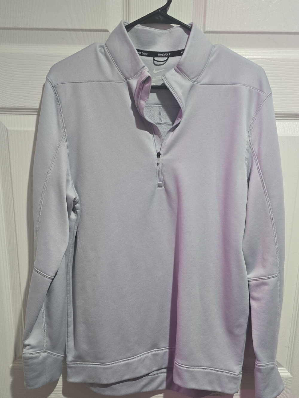 Nike Golf Light Lavender Quarter-Zip Pullover